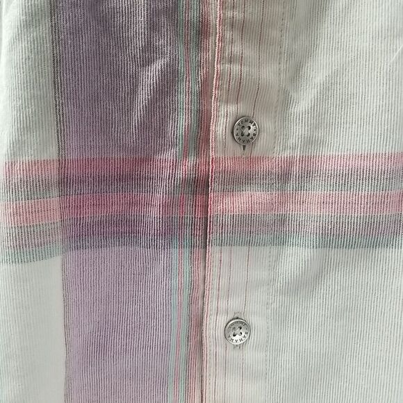 Tommy Bahama Coastline Cord XLT Shirt Mens Button Up Corduroy Grand Isle Plaid - Picture 4 of 13